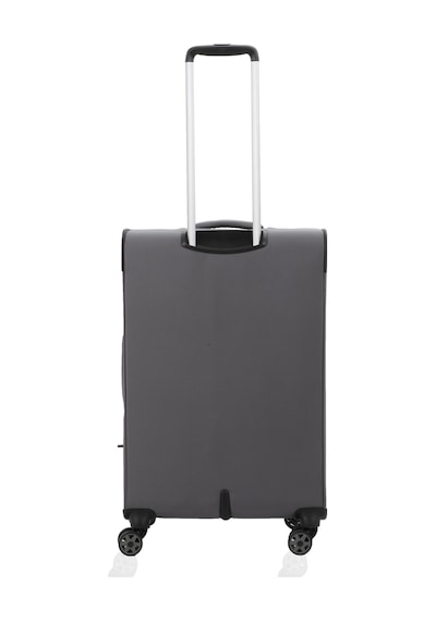 Baggaj V2411 Super Lıght Valiz Black Set Grey