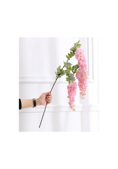 Yapay Salkım Akasya 3 Dallı 108 Cm Pembe