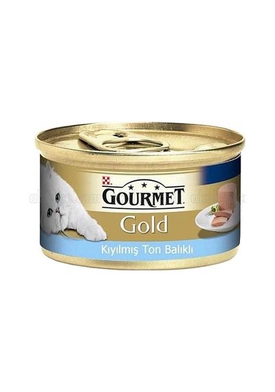 Gourtmet Kıyılmış Ton Balıklı Yaş Mama 85 Gr