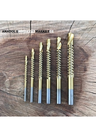 Senbang Hss Metal Delici Uç Çok Amaçlı Ahşap Delici Uç Seti