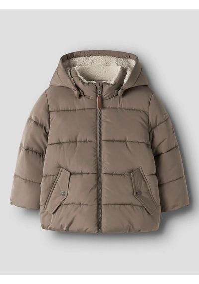 Name It Nmmmathew Unisex Çocuk Mont 13218515 Açık Kahverengi