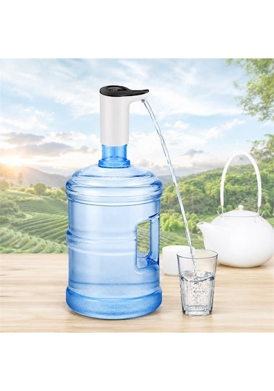Sunup Sn-22137 Şarj Edilebilir Otomatik Damacana Su Pompası Portatif Su Dispanseri