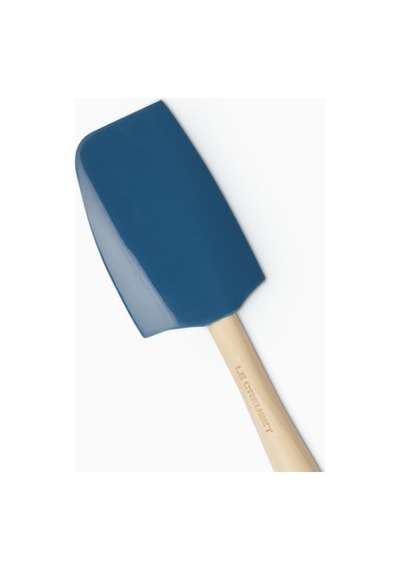 Le Creuset Craft Orta Boy Lüks Silikon Spatula Koyu Mavi