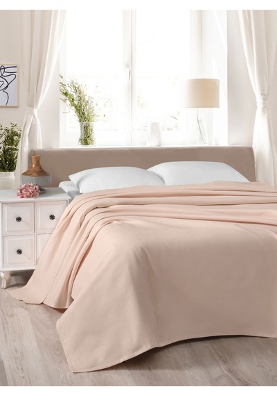 Menderes Home Cotton Collection Pike Çift Kişilik Pike Somon
