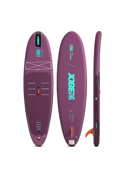 Jobe Lina Sup Board 10.0 Seti - Mor - Taşıma Kapasitesi: 90 Kg - Kürek Sörfüne Güvenli Ve Konforlu Bir Başlangıç
