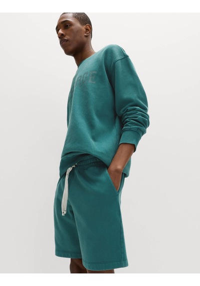 Marks & Spencer Pamuk Karışımlı Pijama Şortu T07003589 Yeşil