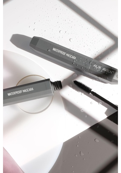 Alix Avien Suya Dayanaklı Yoğun Pigmentasyonlu Hacim Veren Doğal Kıvrımlı Siyah Maskara Waterproof Mascara