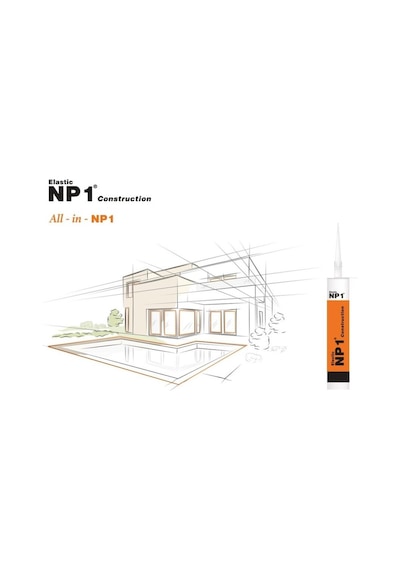 Np1 Endüstriyel Elastik Silikon Dolgu & Sızdırmazlık Malzemesi 290 Ml Limestone Limestone