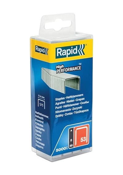Feindrahtklammer Tip 53/8 Mm, 5000 Adet Plastik Tekrar Kapatılabilir, 40303084