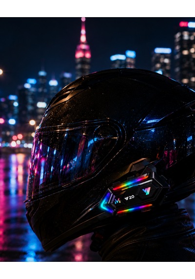 Bluetooth 5.3 Motosiklet Kask Intercom Gürültü Engelleyici Su Geçirmez Kulaklık - Lisinya