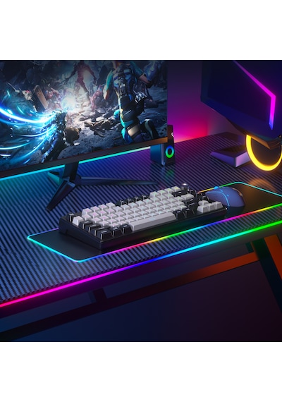 Magegee Ts75 %75 Siyah 79 Tuş Rgb Kablolu Membran Gaming Klavye