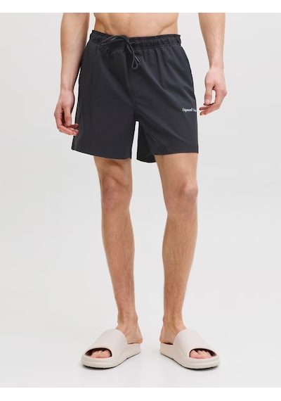 Jack & Jones Jack&jones Jpstmaui Norrebro Erkek Mayo Şort 12291434 Siyah
