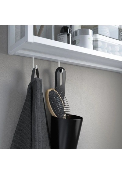 Ikea Enhet Banyo Askısı 2 Kancalı 2'li 6 X 24 Mm Beyaz