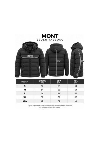 Fiyesmen Slim Fit Erkek Kapşonlu Mont 7817 Lacivert Fiyesmen Slim Fit Erkek Kapşonlu Mont 7817 Lacivert