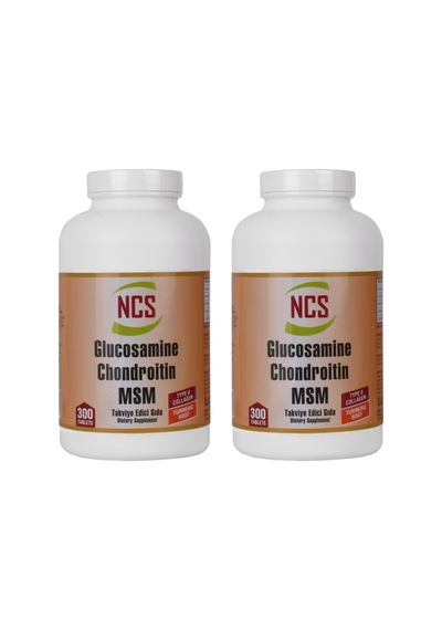 2 Kutu Glucosamine Chondroitin Msm Type Iı Collagen Turmenic Root 300 Tablet