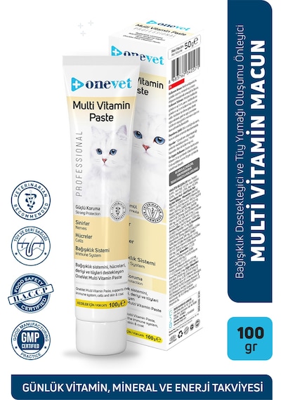 Onevet Multi Vitamin Paste Kedi Maltı 100 Gr