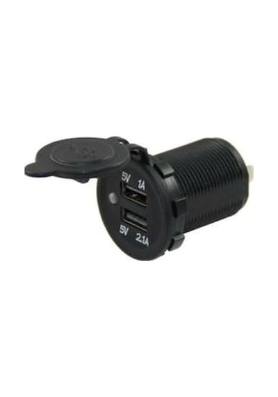 Ic-266C Pano Tipi Usb 8-32V Giriş 5V 1A Ve 5V 2,1A Çıkış 30Mm