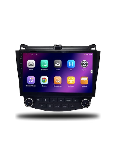 Carplayer Honda Accord 2003-2008 Uyumlu Android Multimedya 4gb Ram 32gb Hafıza
