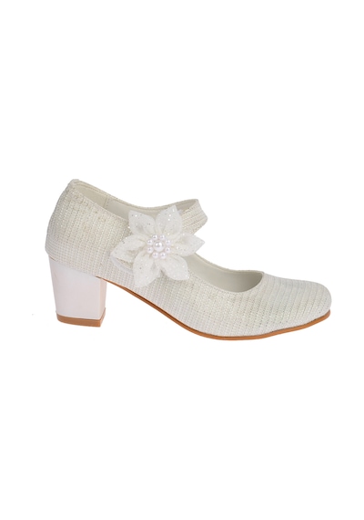 Kiko Kids 751 Çupra Günlük Kız Çocuk 4 Cm Topuklu Babet Ayakkabı Çok Renkli