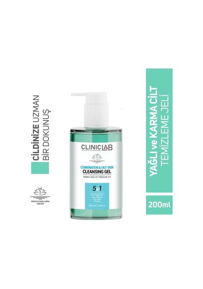 Yağlı Ve Karma Ciltler Için Yüz Temizleme Jeli 200 Ml
