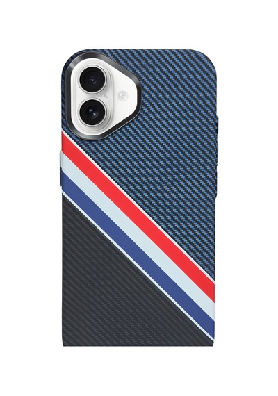 Carbonaır Magforge Elite Legacy Racing Apple Uyumlu iPhone 17 Magsafe Karbon Kılıf Legacy Racing