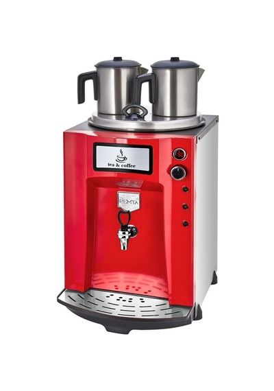 Remta 2 Demlikli Premium Jumbo Çay Makinesi 23 Lt Şamandıralı Şebekeden Su Alma
