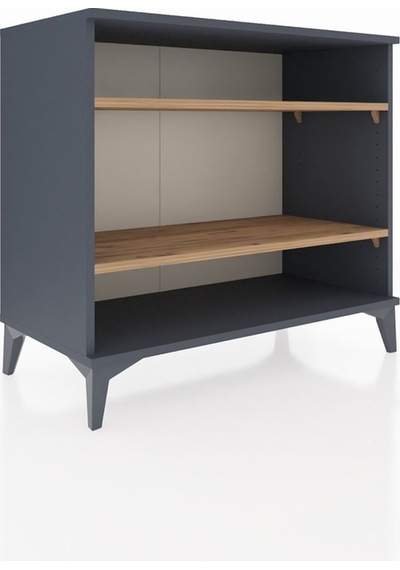 Hyperion Şifonyer 2 Raflı 88x44x80 Antrasit-çam Antrasit