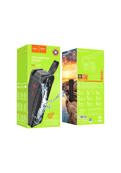 Hoco. Hc6 Sports Bluetooth Kablosuz Hoparlör - Siyah