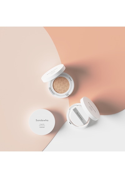 Sandawha Camellia Brightening Illumination Cushion 15 G 02 Saten Bitişli Yastık Fondöten Spf 25/pa Pembe