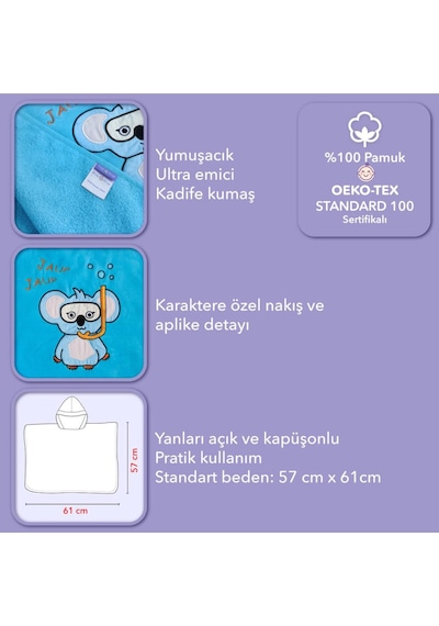Milk&moo Çocuk Panço Cool Koala 4 - 5 Yaş
