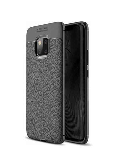 Huawei Mate 20 Pro Kilif Deri Tarzi Niss Silikon Case 389468501