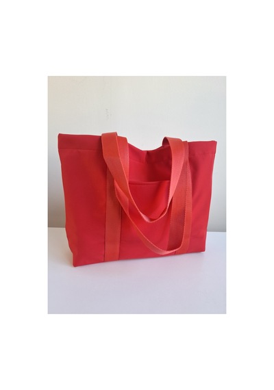 Tuttobene Trendy Red Tote Omuz Çantası Tb023 Kırmızı