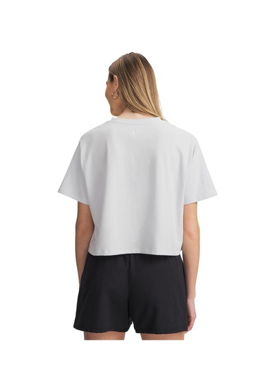 A6011064-023 Under Armour Ua Rival Boxy Tee Solid Kadın T-shirt Gri A6011064-023