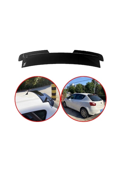 Seat İbiza Spoiler Boyalı Pianoblack 2008-2017 Arası