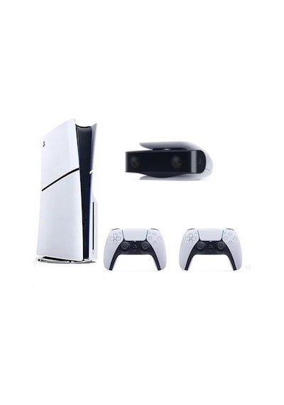 Sony Playstation 5 Slim Cd'li + 2 Kol + Ps5 Kamera (İthalatçı Garantili)