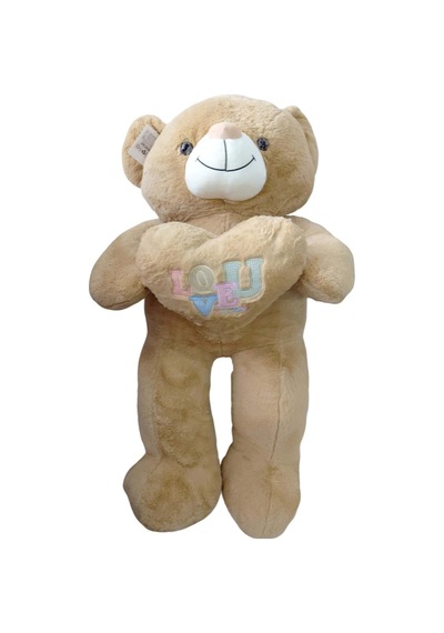 Dev Boy Kalpli Peluş Ayıcık 150 Cm Ultra Yumuşak Büyük Boy Sevgiliye Özel Hediye Ayı Kahverengi