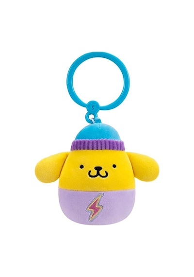 Squishmallows Hello Kitty Serisi Klipsli - Pompompurin 9 Cm Sn013 Çok Renkli