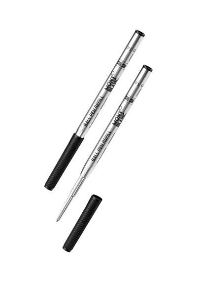 Montblanc 2 Tükenmez Kalem Refill Medium Gize MLi Siyah 128211