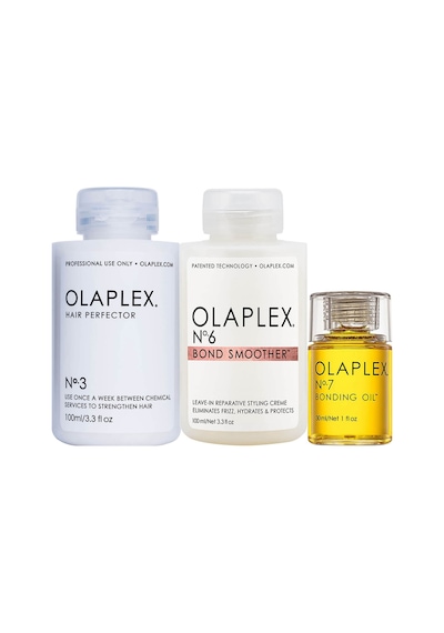 Olaplex No.3 Saç Yapılandırıcı Maske 100 ML + No.6 Yumuşatıcı Krem 100 ML + No.7 Bakım Yağı 30 ML