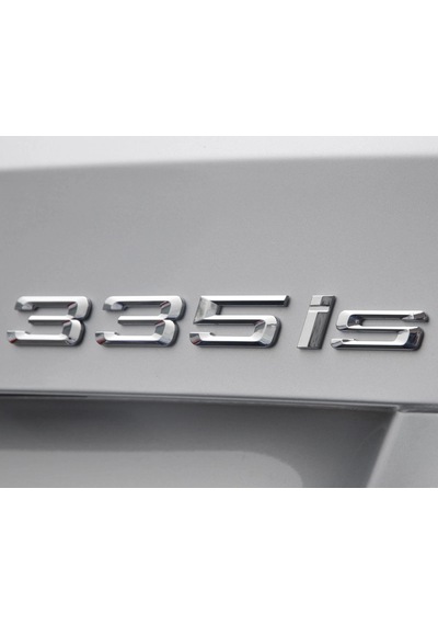 Bmw 335is Krom Bagaj Yazısı 3m 3d Abs Çok Yüksek Kaliteli