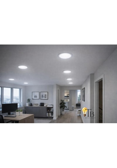 K2 Led Systems 18w Yuvarlak Sıva Altı Led Panel Beyaz