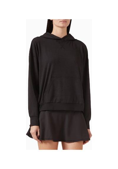 Vuori Halo Modern Hoodie, Dreamknit Rahat Ve Şık Günlük Sweatshirt Siyah