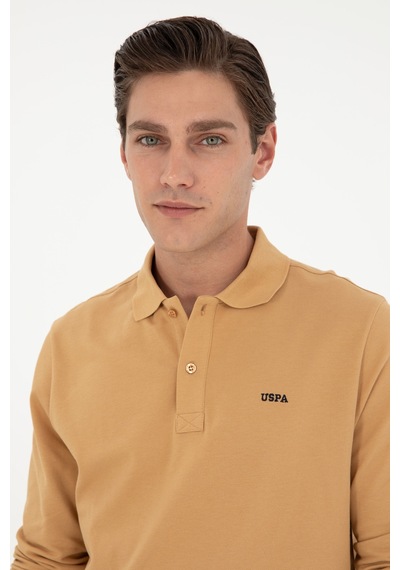 U.s. Polo Assn. Erkek Camel Sweatshirt 50295169-vr015 Camel