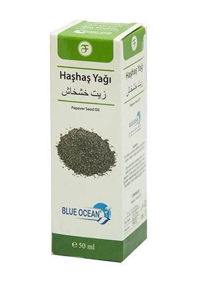 Blue Ocean Haşhaş Özlü Bakım Yağı 50 ML
