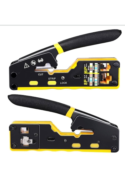 Yeni Nesil Rj45 Soket Sıkma Pensesi