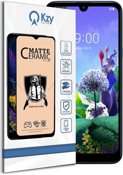 LG Uyumlu Q60 Tam Kaplayan Mat Seramik Ekran Koruyucu (499088135)