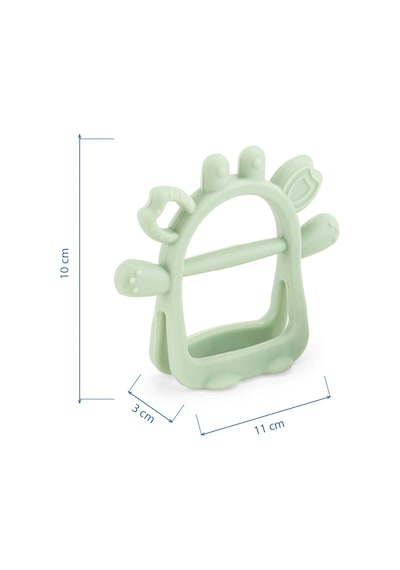 Babyjem Silikon Kolay Kavrama Diş Kaşıyıcı Soft Yeşil