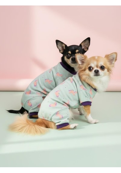 Bella Pony Pamuklu Köpek Tulum Pijama