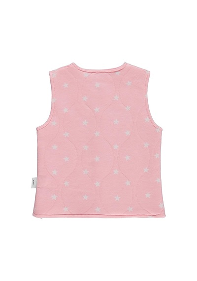 Civil Baby Yıldız Empirme 3-18 Ay Yelek - Pembe Gül Pembe