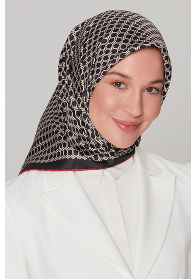 Armine Özel Nostalji Serisi Twill İpek Eşarp Modelleri 8401D-86